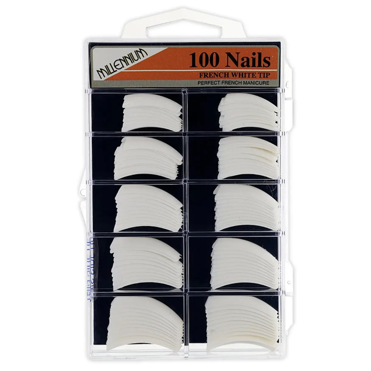 100MNS07 French White Tips   Naio Nails