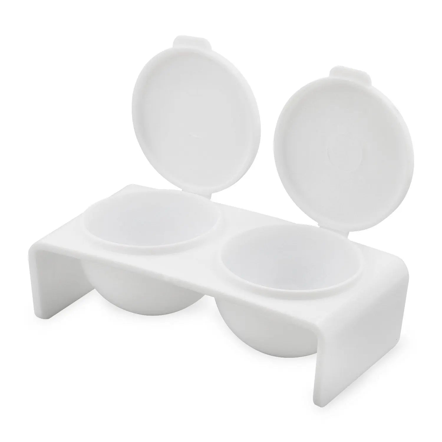 Double Plastic Dappen Dish   Naio Nails