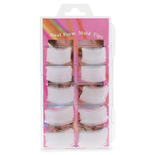 Scatola da 100 punte per unghie Topits Dual Form