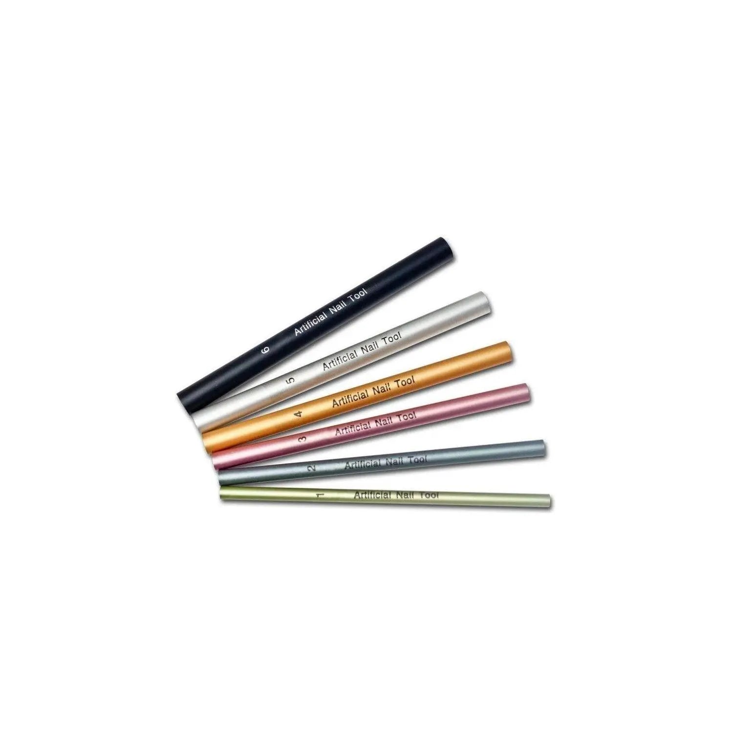 C-Curve Rod Sticks for Acrylic & Gel Nails - 6 Rods   Naio Nails