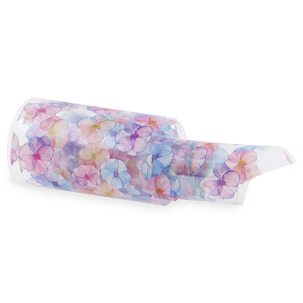 NF-037 Watercolour Flower - Transfer Foil Strip