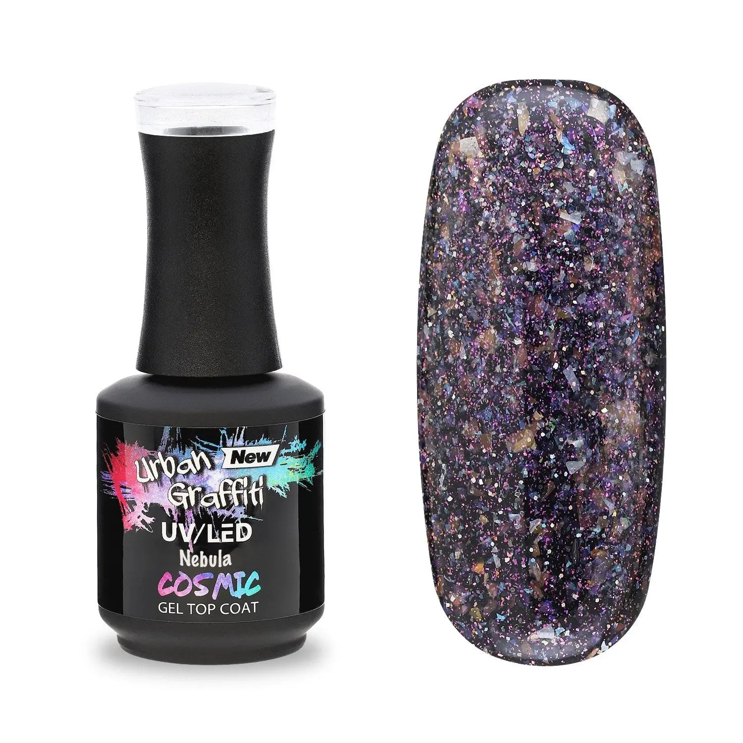 Nebula Top Coat - UGGP-CO006 Urban Graffiti Gel Polish 15ml