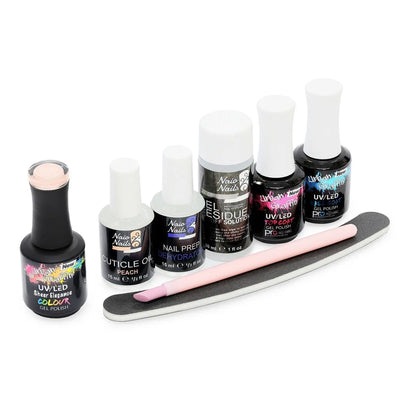 Kit de démarrage pour vernis gel - Nude   Naio Nails