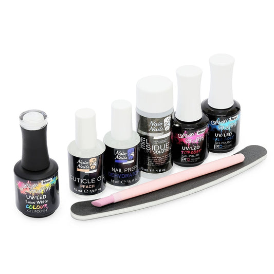 Gel Polish Starter Kit - Snow White