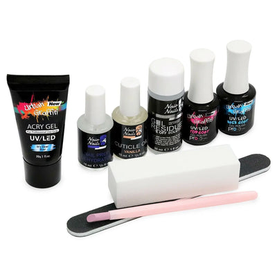 Kit iniziale AcryGel - Spingicuticole in pietra   Naio Nails