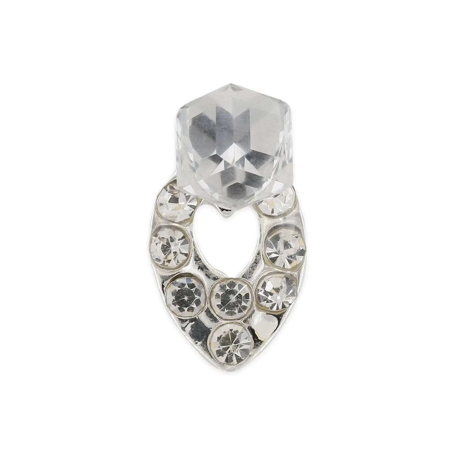 Pot of 10 Charms - Crystal Cube   Naio Nails