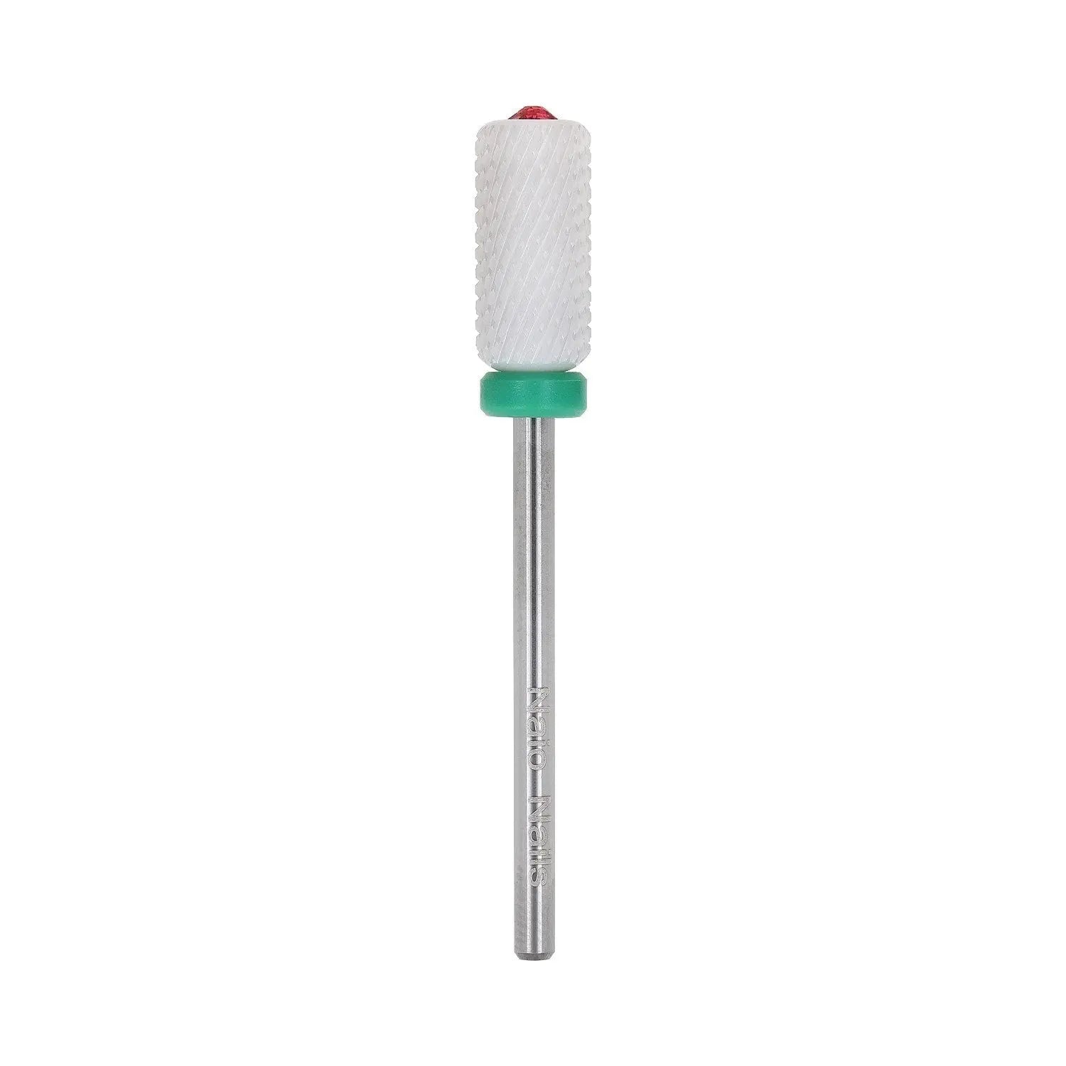 Crystal Large Barrel Ceramic Bit - Coarse   Naio Nails