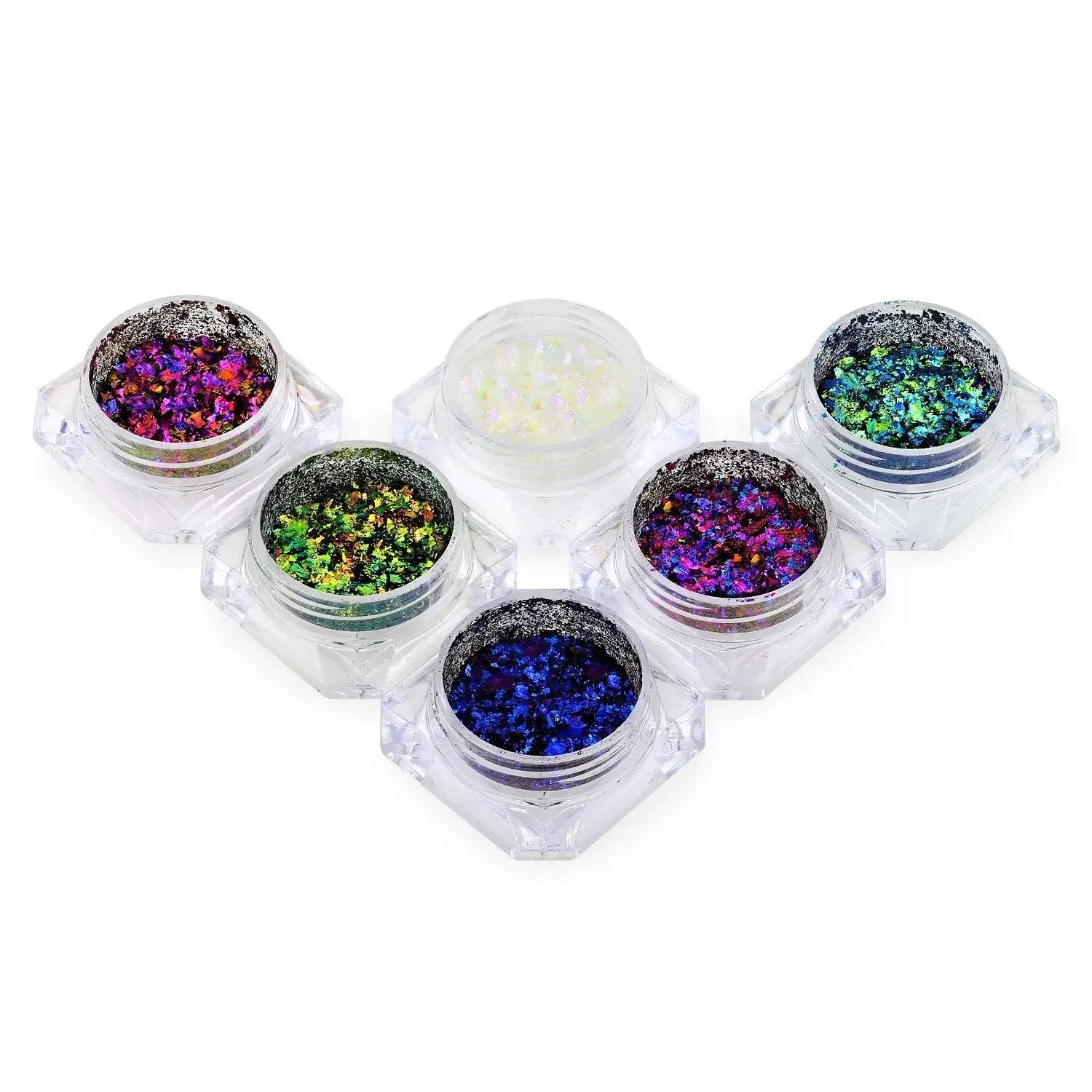 Glitter Flake Set - Multicoloured