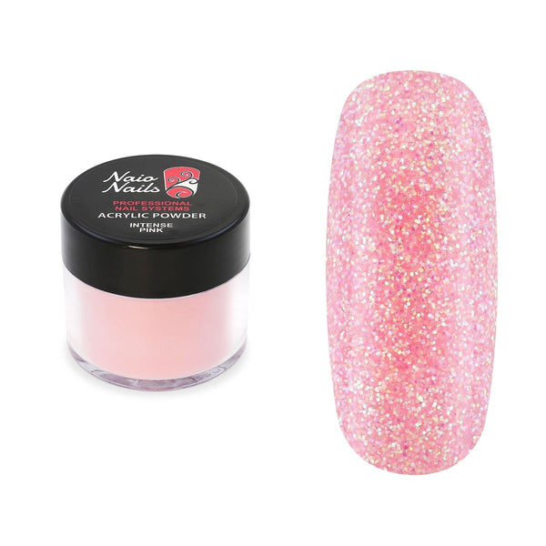 Intense Pink Shimmer Acrylic Powder - 33g