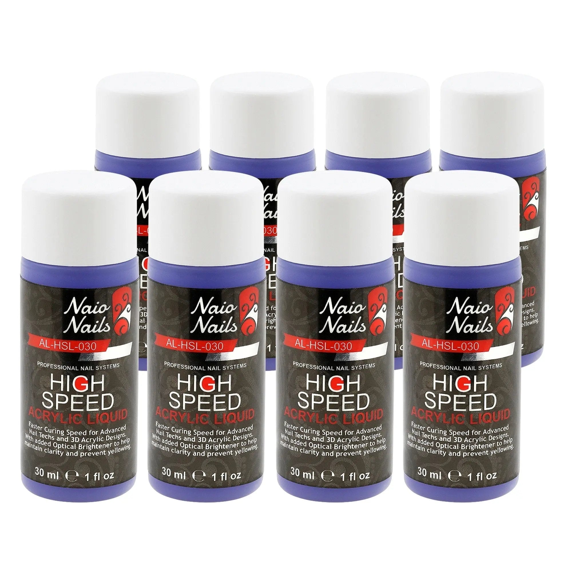High Speed Acrylic Liquid 240ml International   Naio Nails