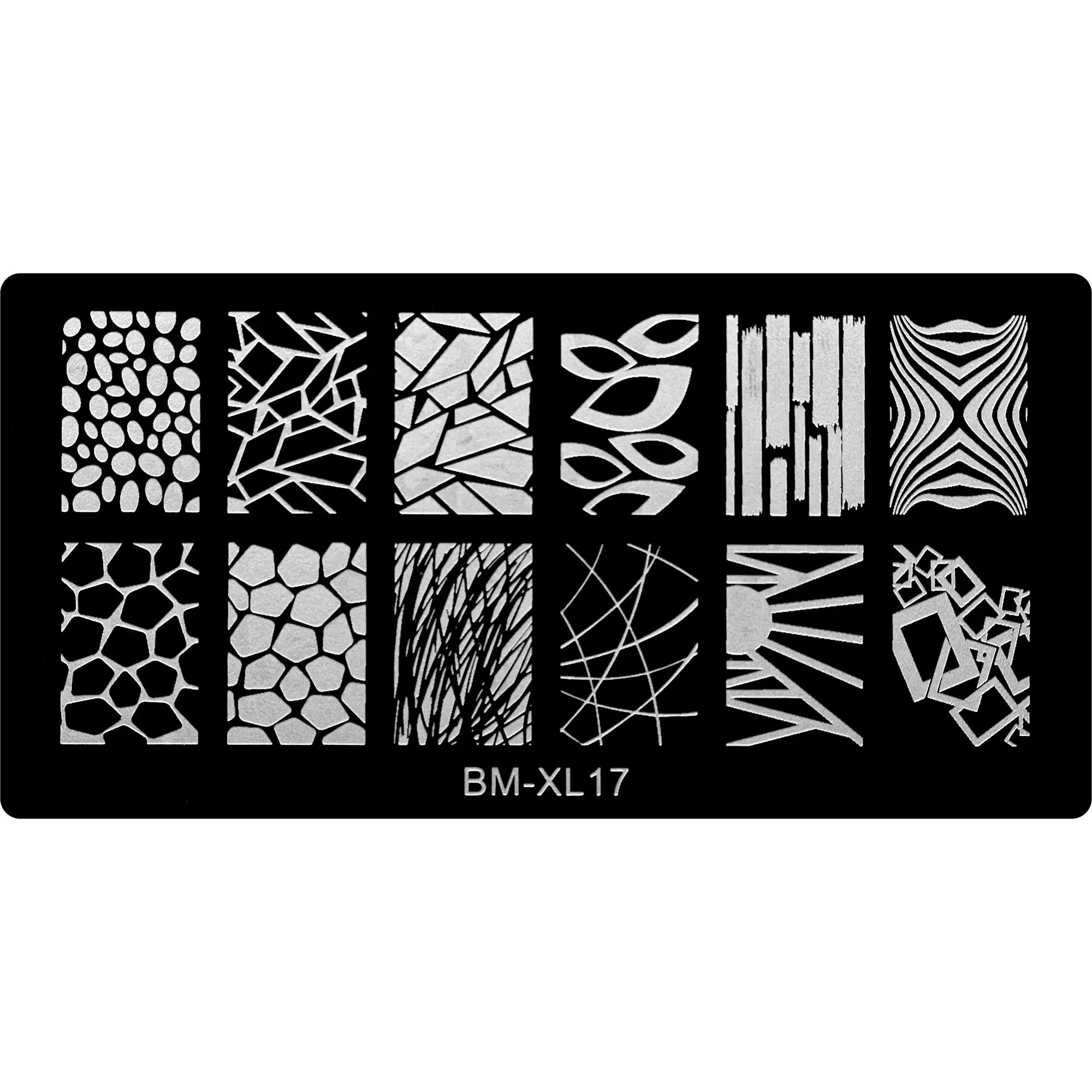 Stamping Plate - BM-XL17   Naio Nails