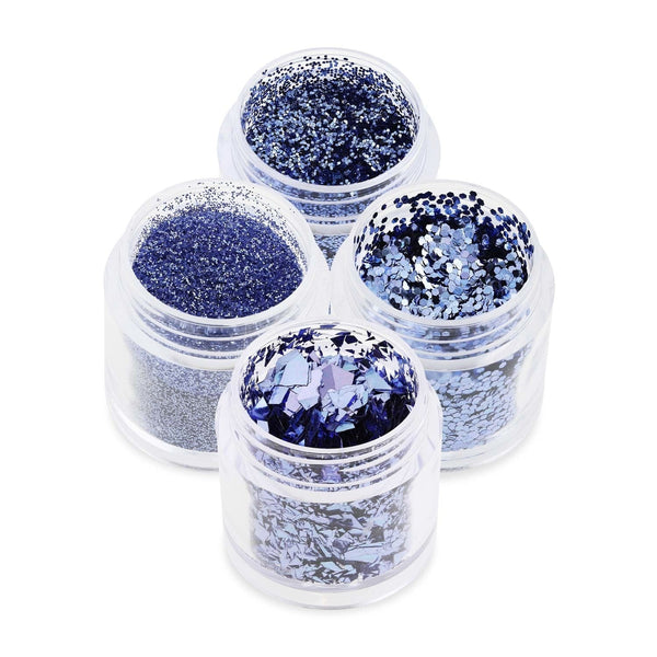 Givre aux bleuets | Paillettes pour ongles | B0712