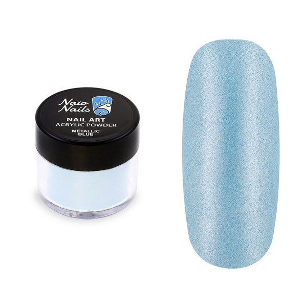 Poudre Acrylique Bleu Métallisé - 12g