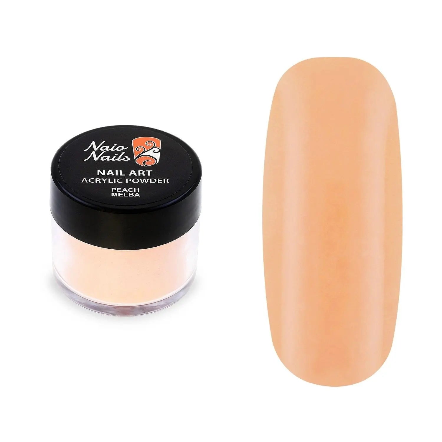 Peach Melba Acrylic Powder - 12g   Naio Nails