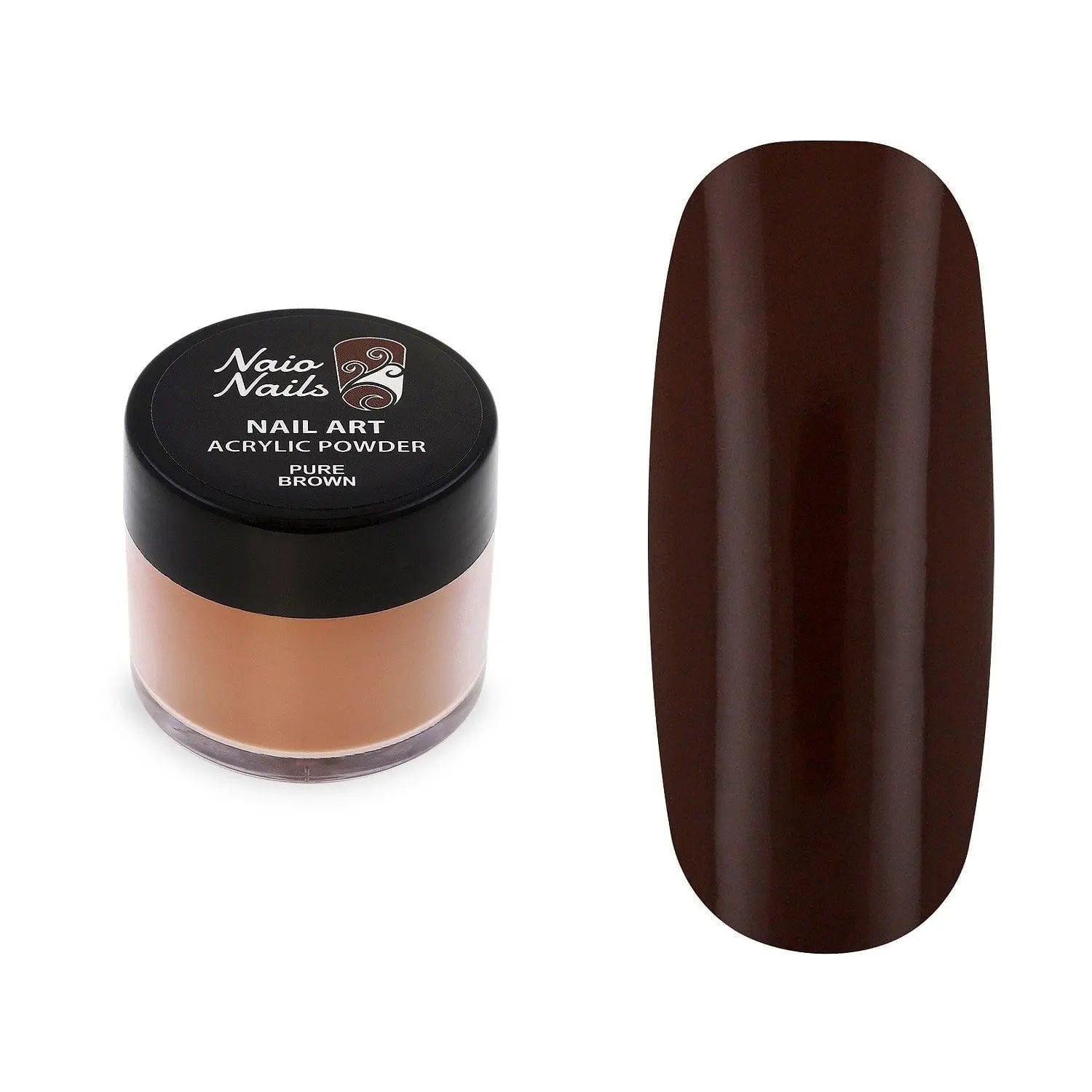 Pure Brown Acrylic Powder - 12g  