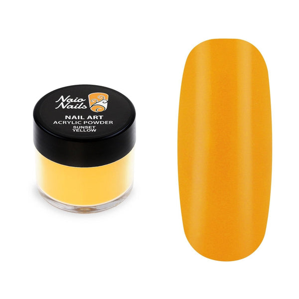 Poudre Acrylique Jaune Coucher de Soleil - 12g