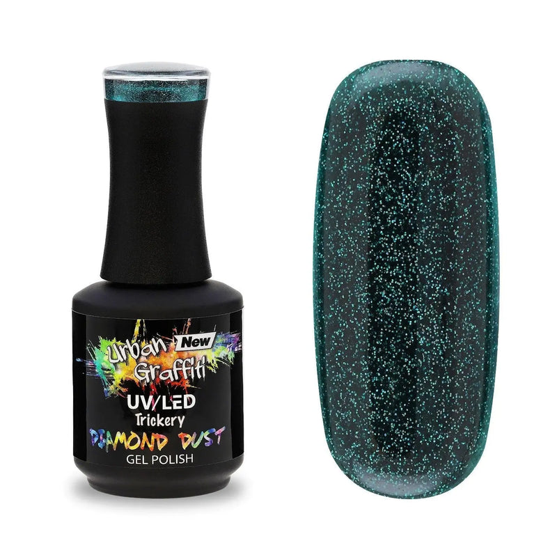 Trucage - UGGP-DD006 Groene Glans Gel Nagellak Urban Graffiti 15ml