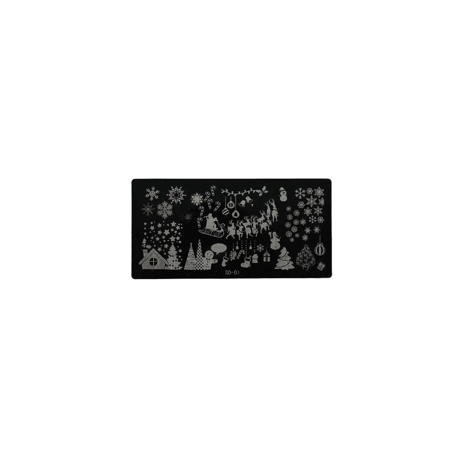 Stamping Plate - SD-001   Naio Nails