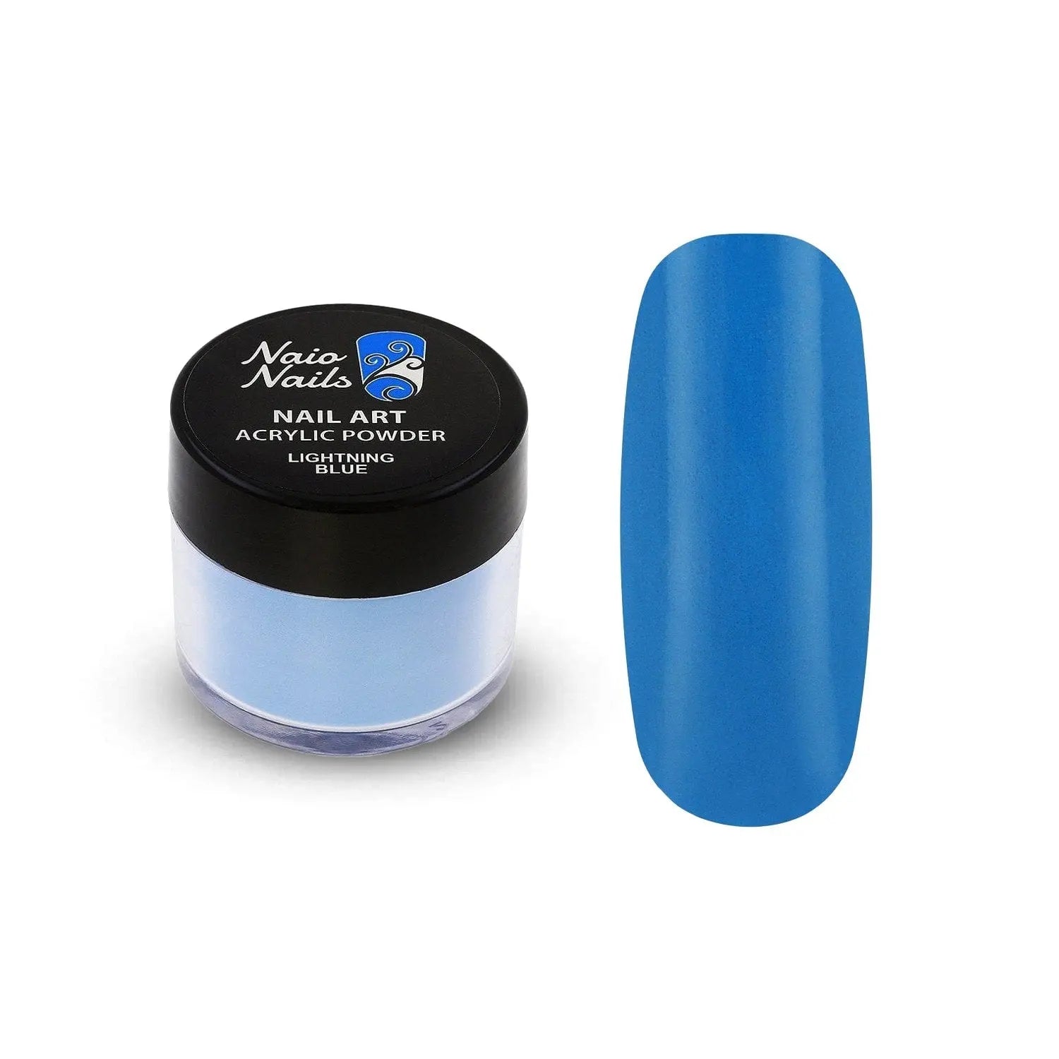 Lightning Blue Neon Acrylpulver - 12g