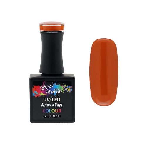 "Autumn Days - UGGP-A0283" è uno smalto gel affascinante, appositamente progettato per evocare l'essenza accogliente e vivace della stagione autunnale.