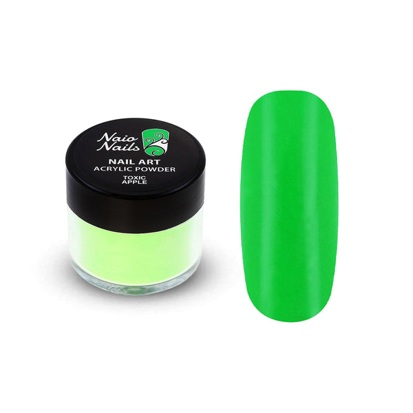 Poudre Acrylique Ultra Néon Pomme Toxique - 12g