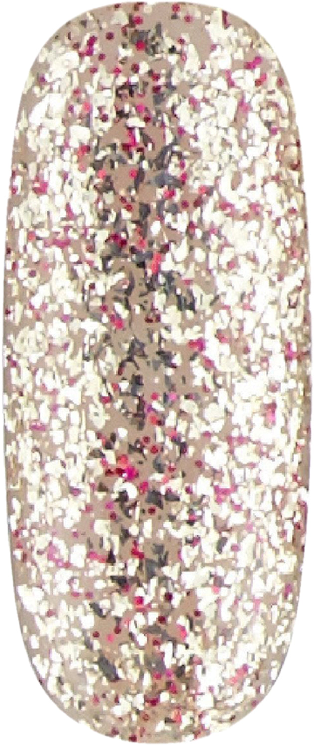 Cosmic Love - UGGP-A0916 Urban Graffiti Goud en Rood Glitter Gel Nagellak 15ml