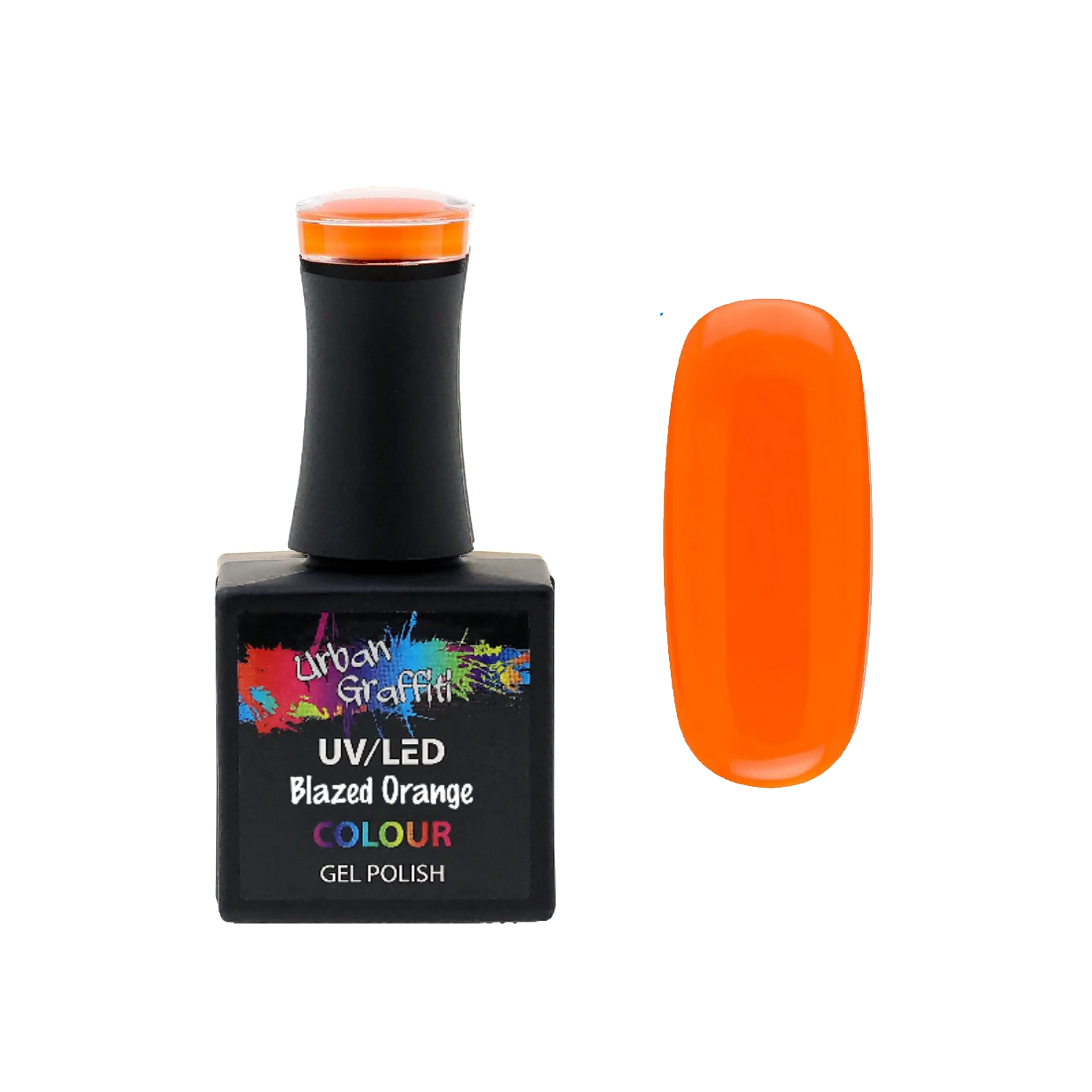 Blazed Orange - UGGP-A0540 Urban Graffiti Gel Polish 15ml   Naio Nails