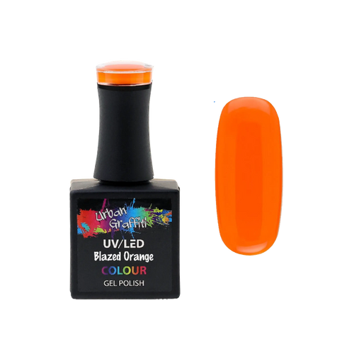 "Blazed Orange - UGGP-A0540 15ml" est un vernis à ongles professionnel qui dégage chaleur et éclat.