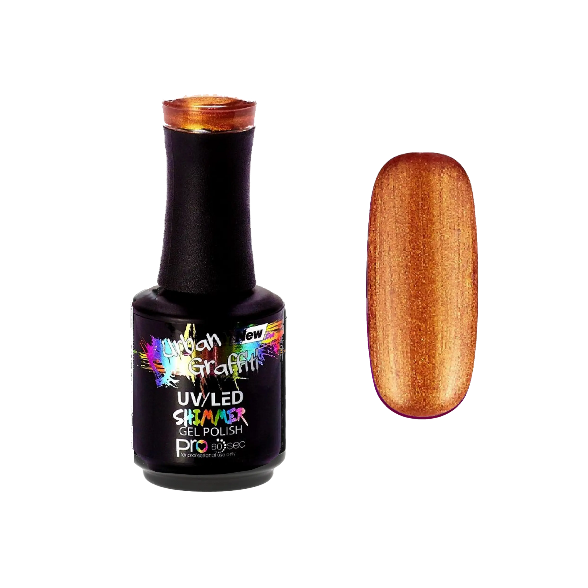 Burnt Umber - UGGP-A0224 Urban Graffiti Gel Polish 15ml   Naio Nails
