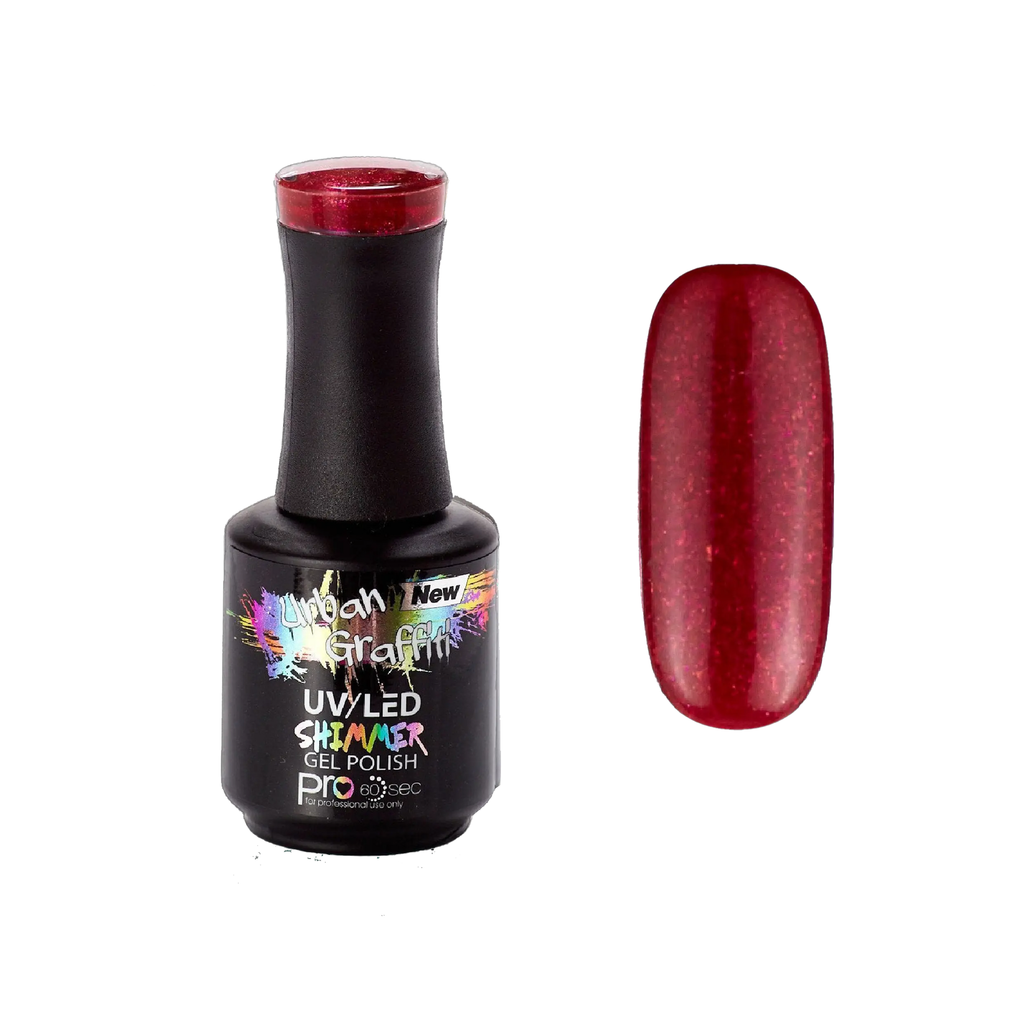 Forbidden Cherry - UGGP-A0372 Urban Graffiti Gel Polish 15ml   Naio Nails