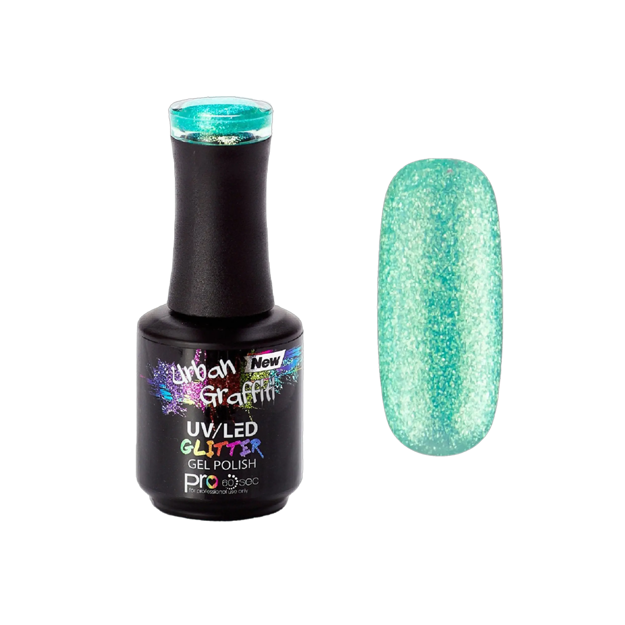 Mermaid Scales - UGGP-A0920 Urban Graffiti - Ocean Green Gel Polish 15ml   Naio Nails